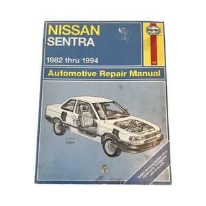Haynes B12‎ B13 Nissan Sentra 1982-1994 Service Repair Manual Includes SR20 SE-R